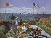 Claude Monet, Terrace at Saint-Adresse